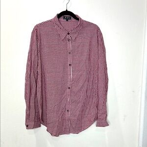 Polo by Ralph Lauren Red Checkered Men's Shirt